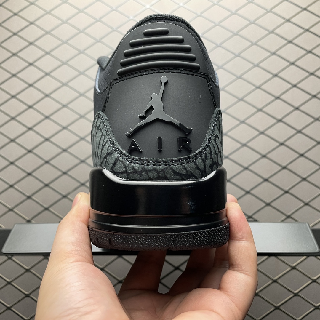 Nike Air Jordan 3 "Black Cat" (2024)（CT8532-001）