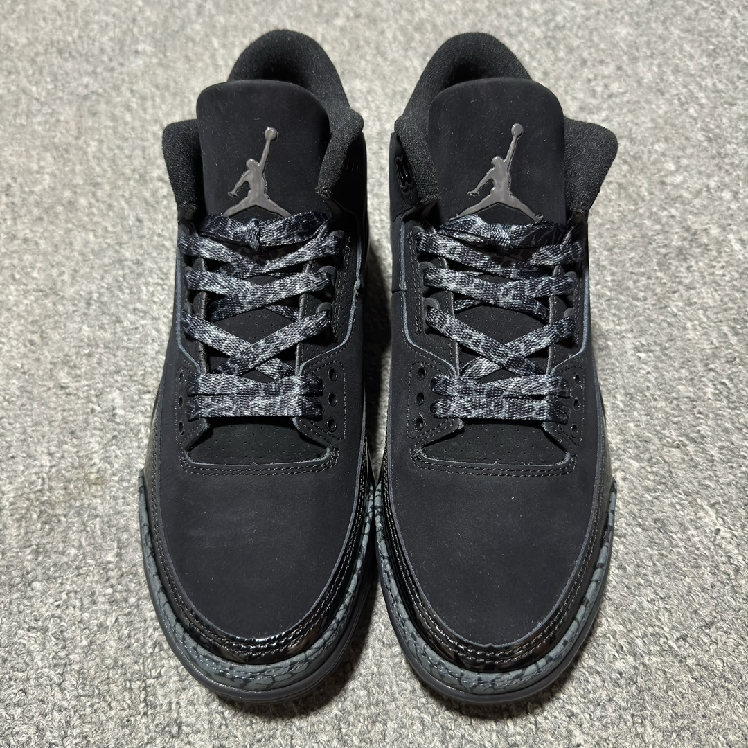 Nike Air Jordan 3 "Black Cat" (2024)（CT8532-001）