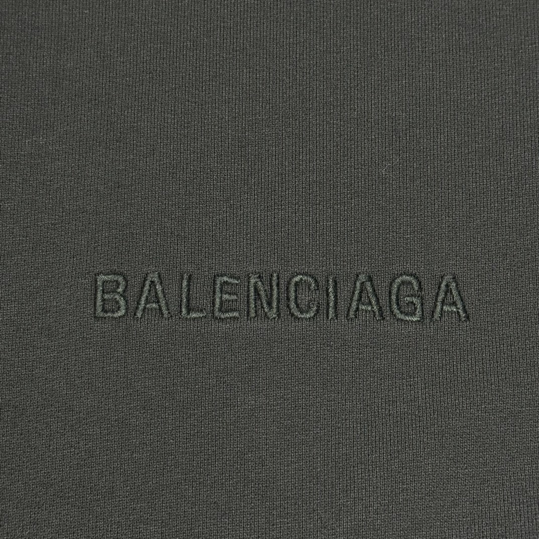  Balenciaga Paris Liberty Hoodie Oversized in Black  (739024TQVS11083）