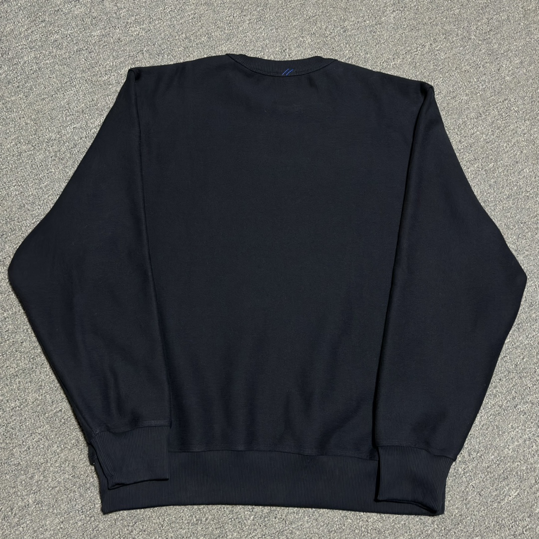 BURBERRY 24SS Black Cotton Oversized Sweat Top（80820931）