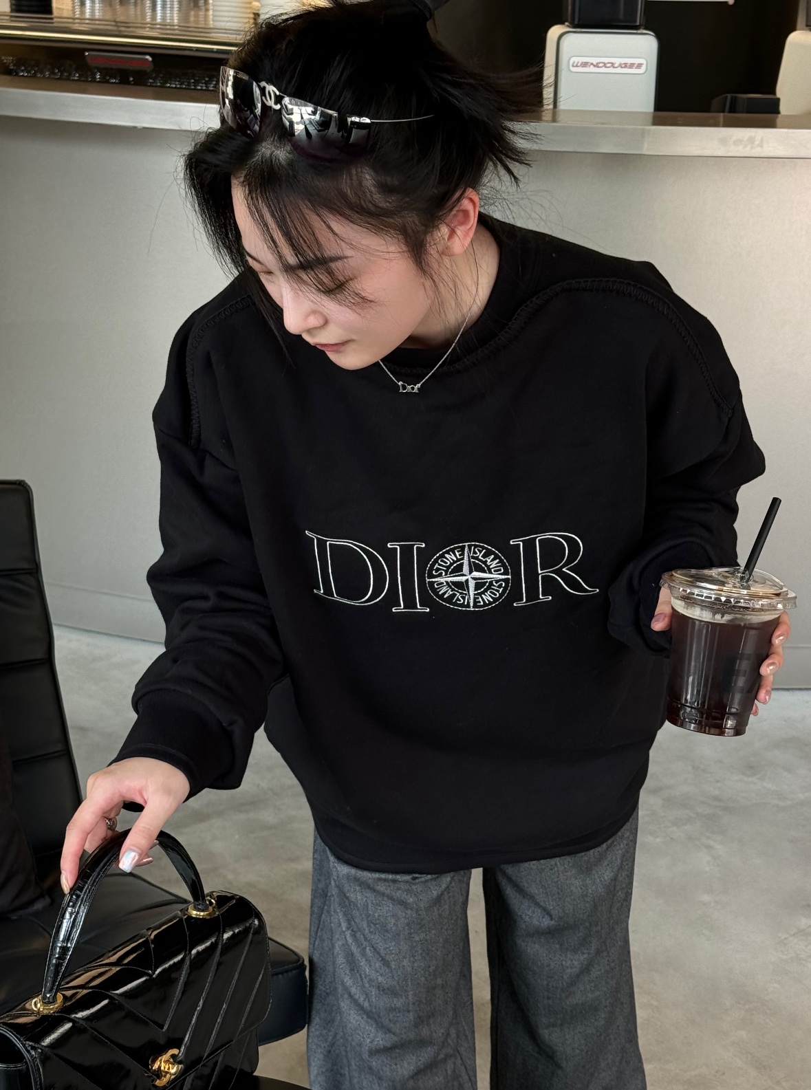 Dior x Stone Island Sweatshirt(493J640B0531-C980) Dior x Stone Island Sweatshirt(493J640B0531-C980)