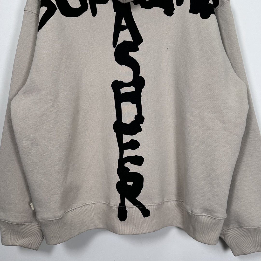Supreme x Thrasher Zip Up Hooded Sweatshirt "Stone"（SUP-FW24-119）