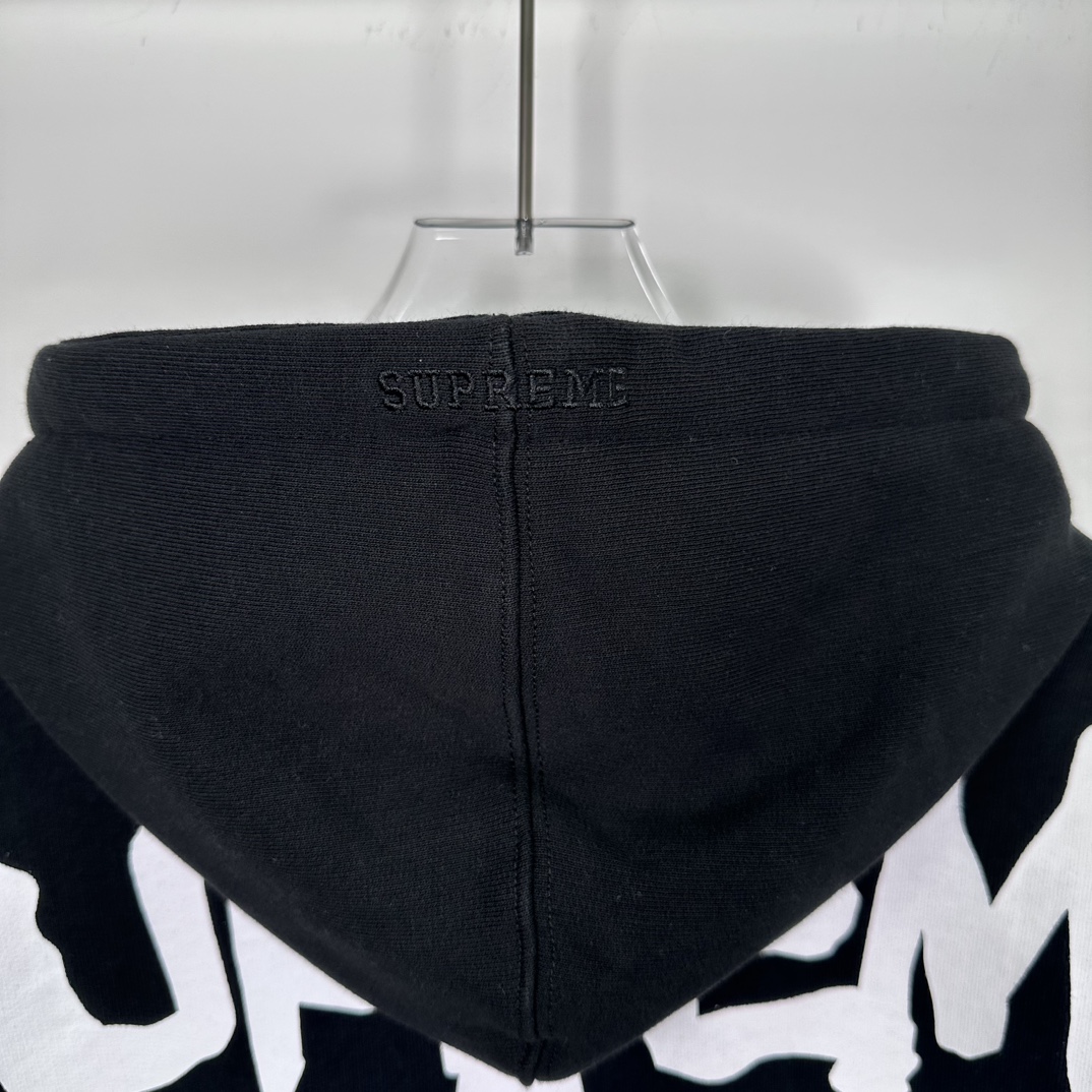 Supreme x Thrasher Zip Up Hooded Sweatshirt "Stone"（SUP-FW24-119）