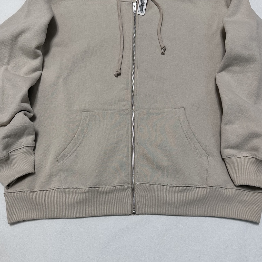 Supreme x Thrasher Zip Up Hooded Sweatshirt "Stone"（SUP-FW24-119）