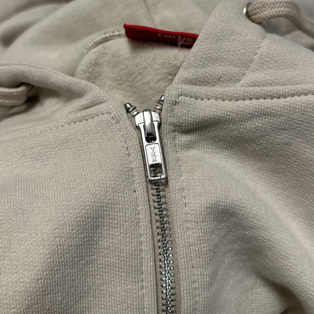 Supreme x Thrasher Zip Up Hooded Sweatshirt "Stone"（SUP-FW24-119）