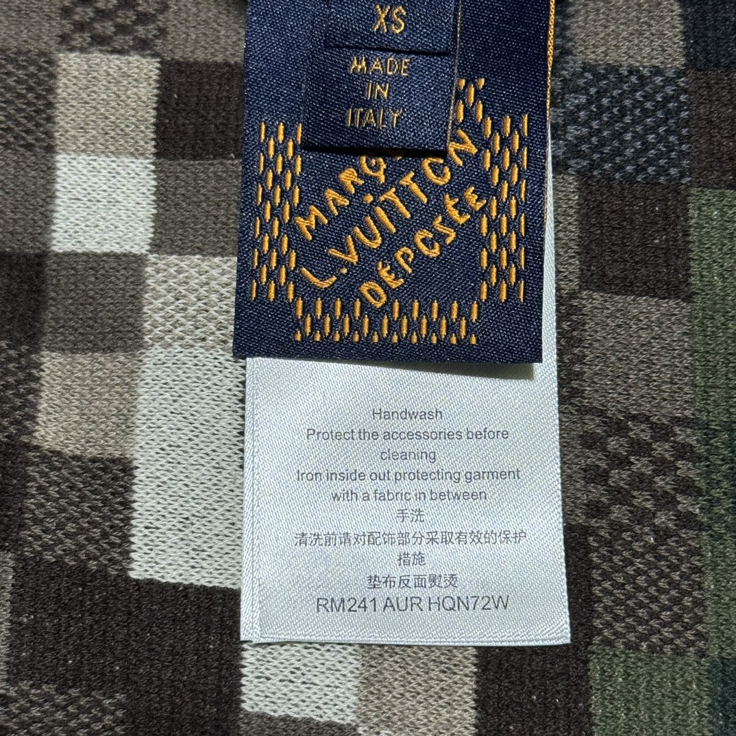 Louis Vuitton Damier Cotton Jacquard Pullover （1AFIVT）