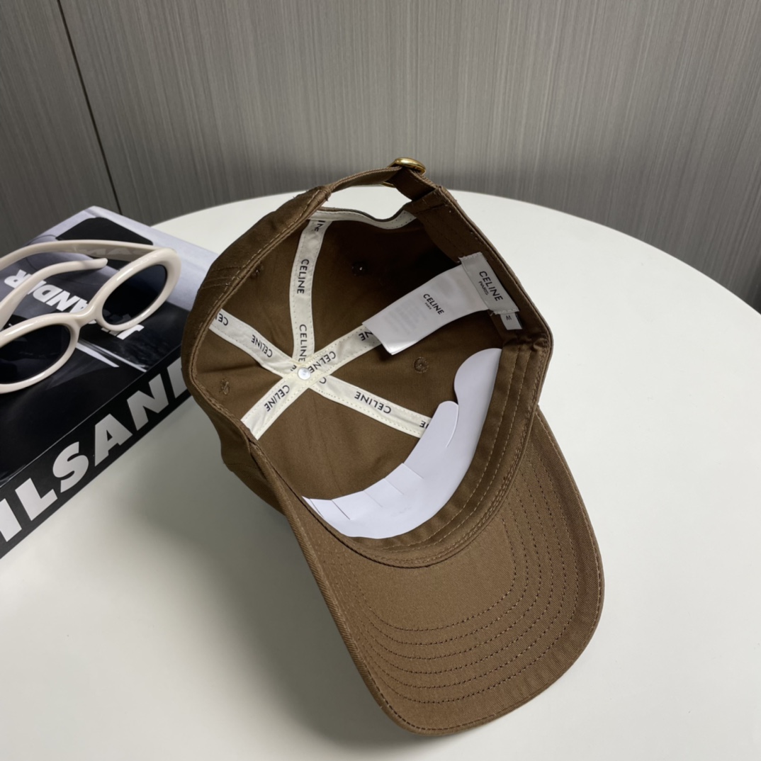 CELINE Triomphe Baseball Cap（AA01C234X）