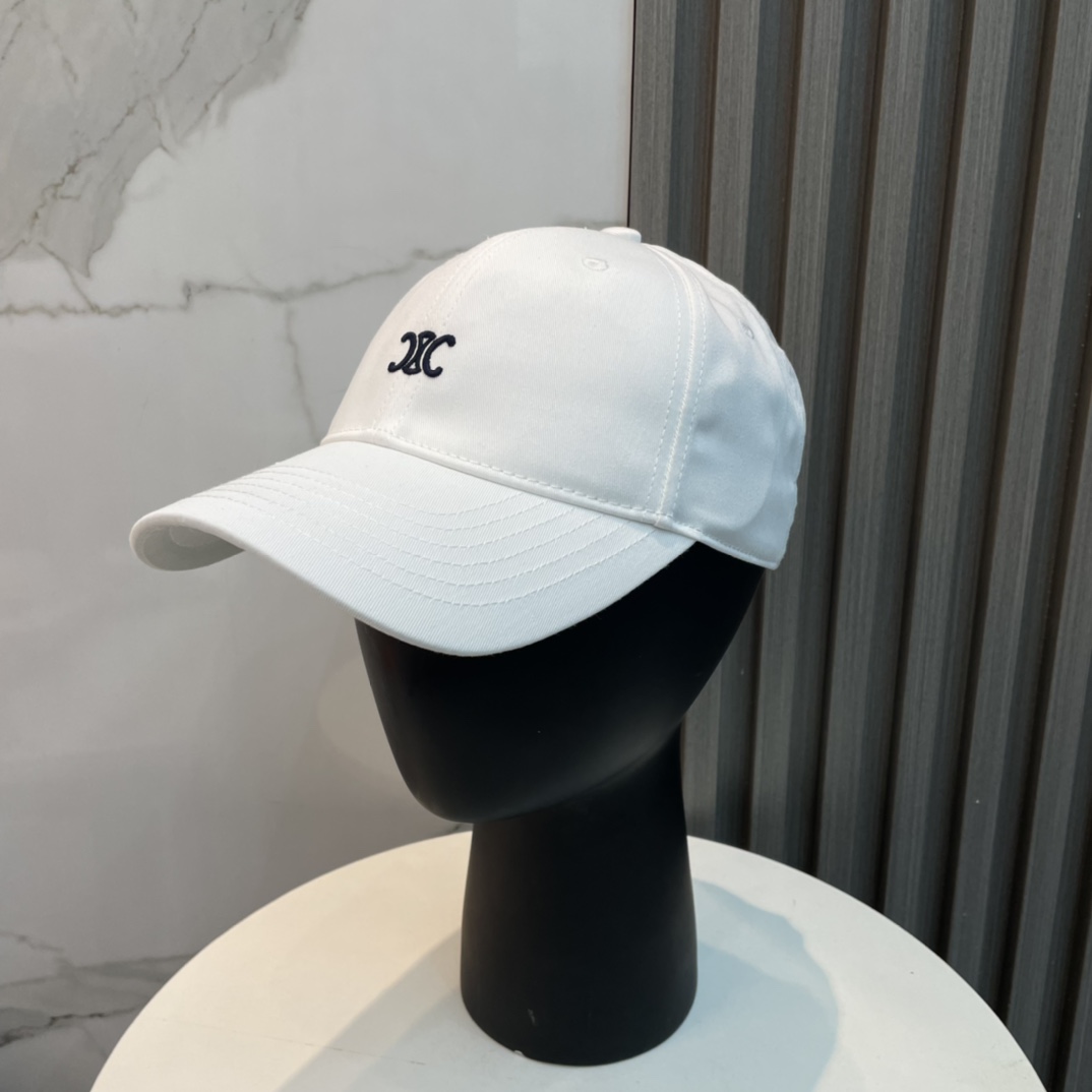 CELINE Triomphe Baseball Cap（AA01C234X）