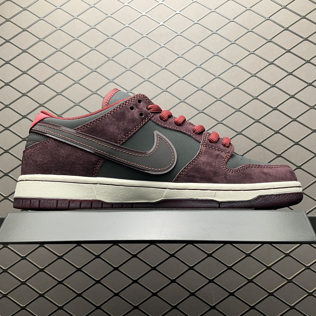 Riot Skateshop × Nike SB Dunk Low Pro "Mahogany"（FZ1289-200）