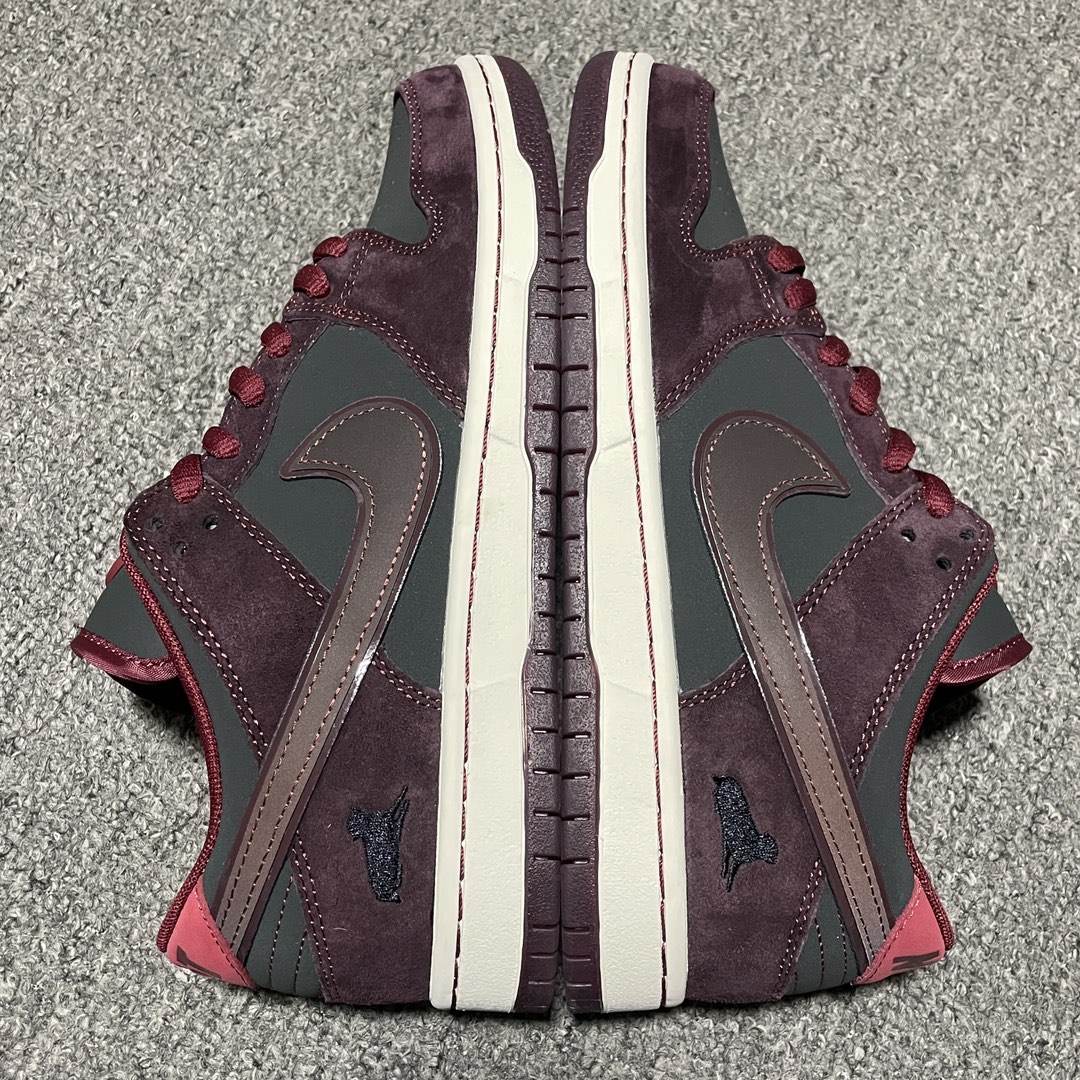 Riot Skateshop × Nike SB Dunk Low Pro "Mahogany"（FZ1289-200）