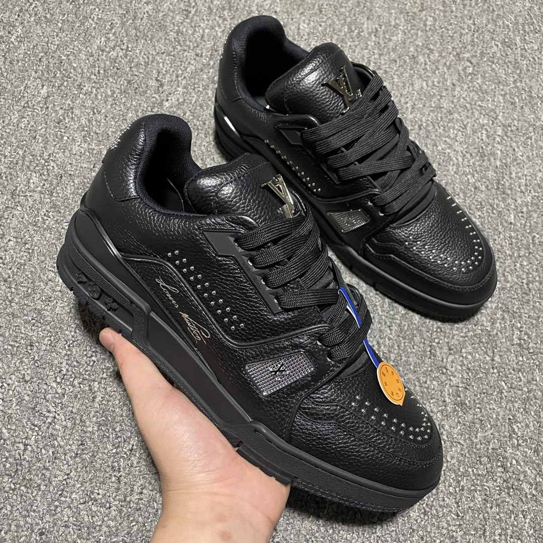 Louis Vuitton Trainer Maxi Line Sneakers LV(1ADDCF)