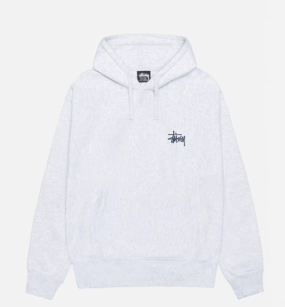 Stussy Built In Usa Hoodie "Ash Heather"（1925059）