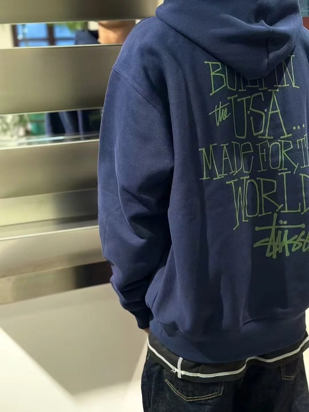 Stussy Built In Usa Hoodie "Ash Heather"（1925059）