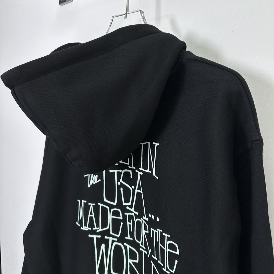 Stussy Built In Usa Hoodie "Ash Heather"（1925059）