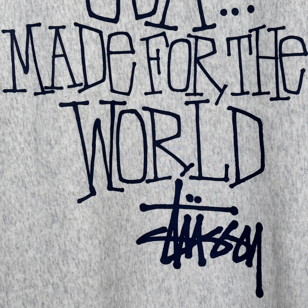 Stussy Built In Usa Hoodie "Ash Heather"（1925059）