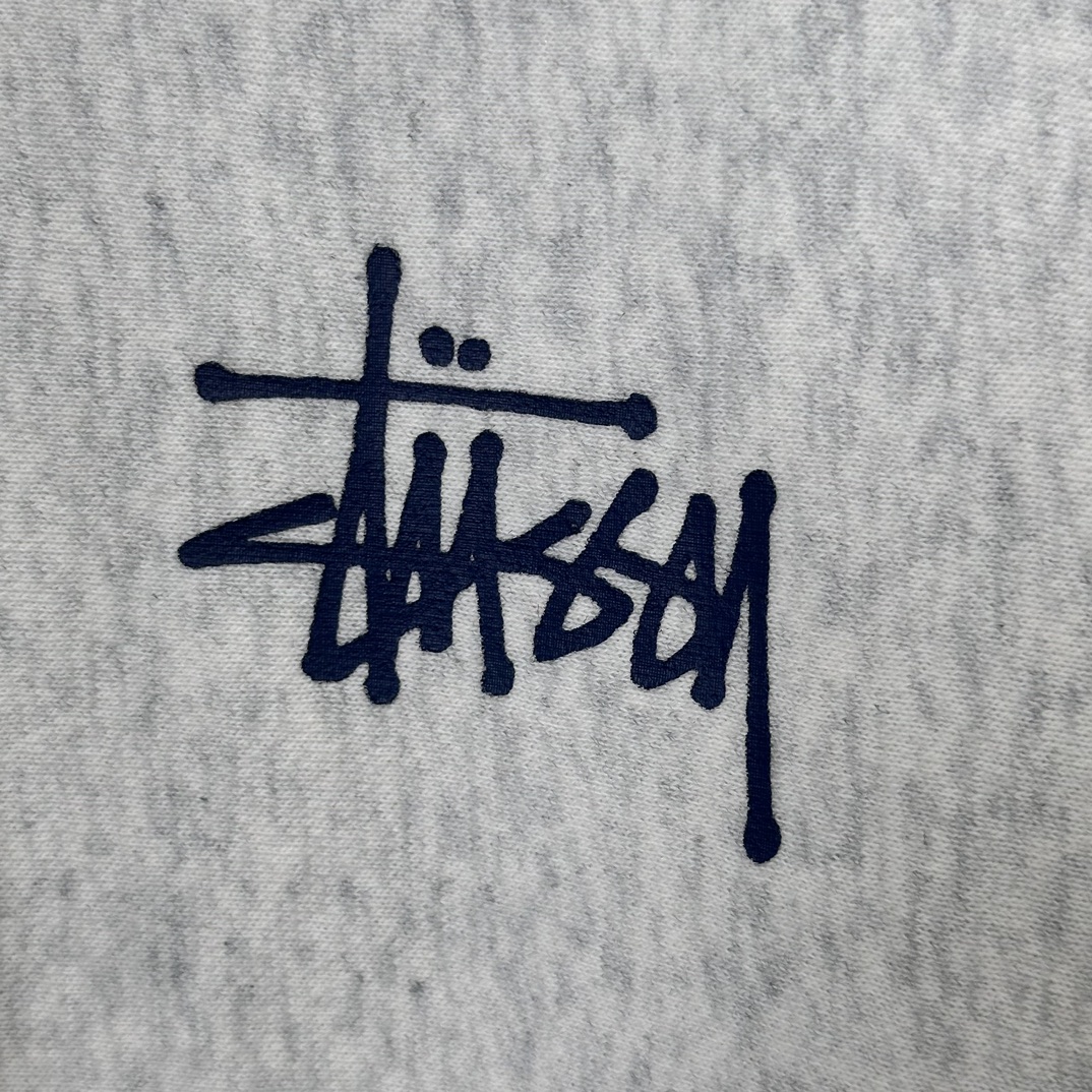 Stussy Built In Usa Hoodie "Ash Heather"（1925059）