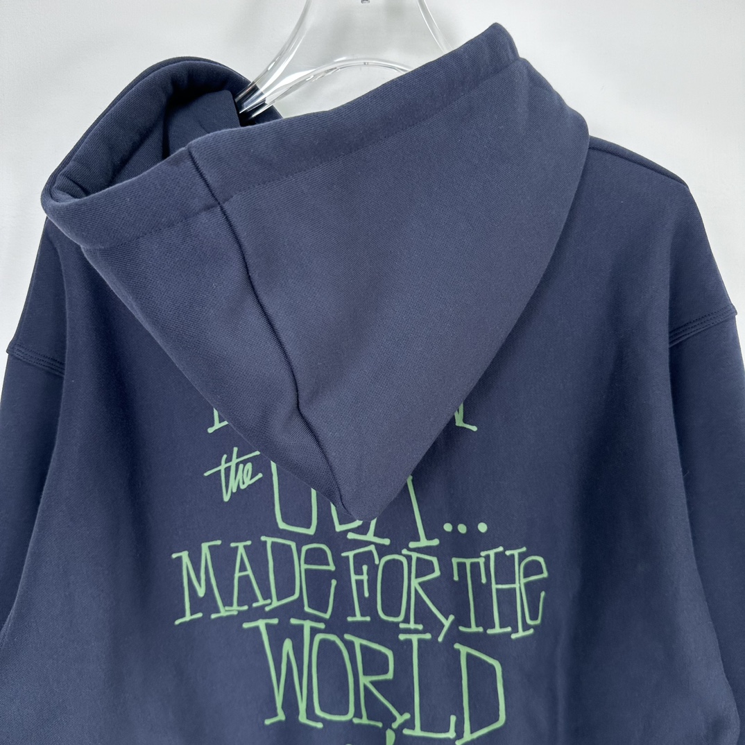 Stussy Built In Usa Hoodie "Ash Heather"（1925059）