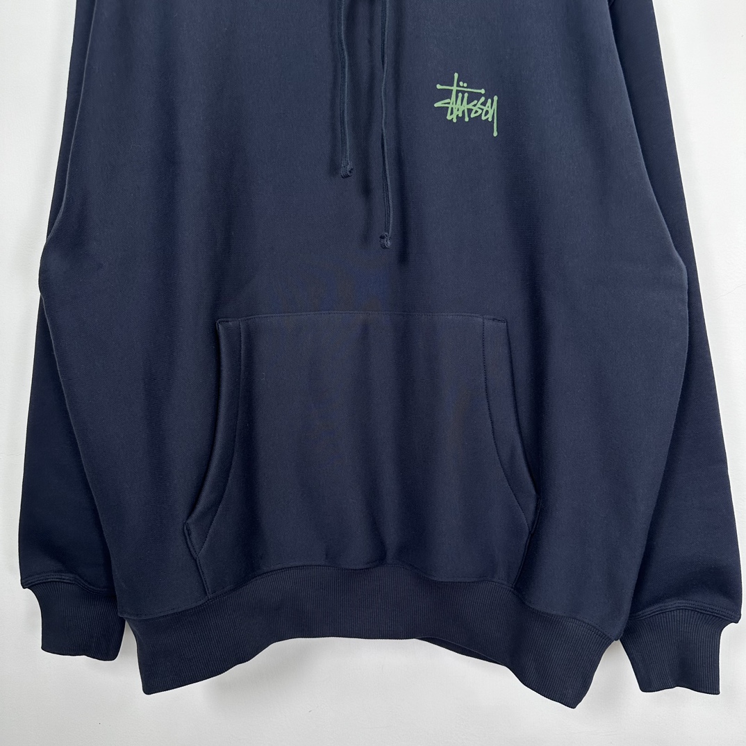 Stussy Built In Usa Hoodie "Ash Heather"（1925059）