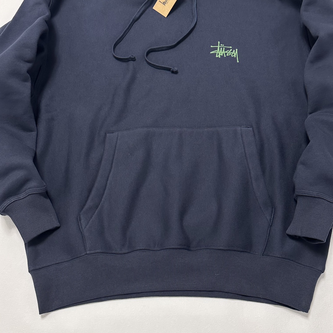 Stussy Built In Usa Hoodie "Ash Heather"（1925059）