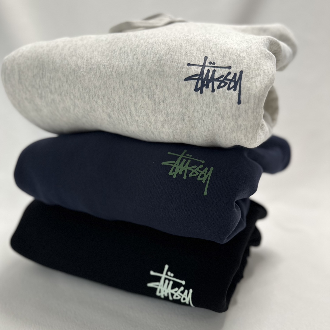 Stussy Built In Usa Hoodie "Ash Heather"（1925059）