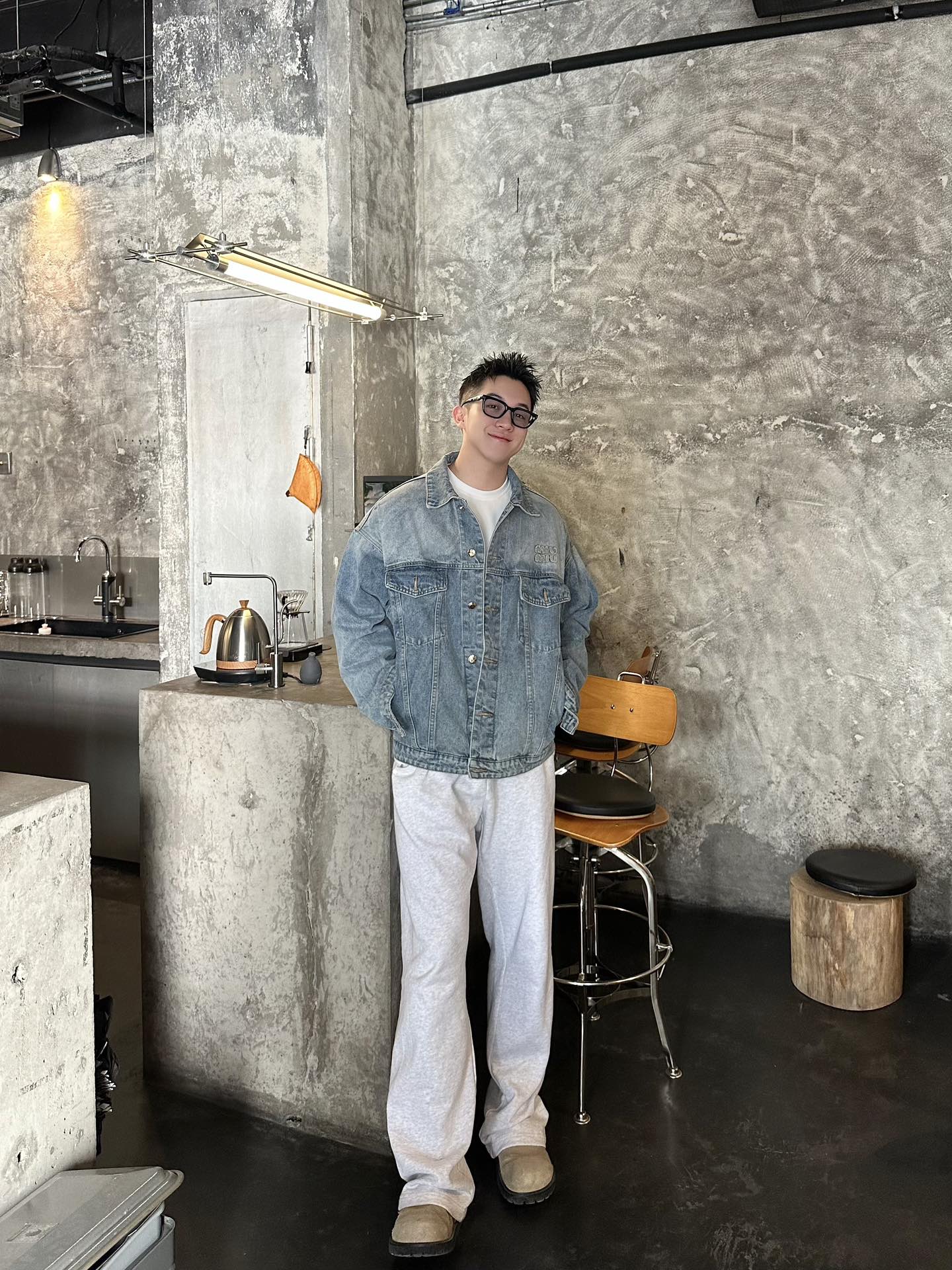 MIUMIU Denim blouson jacket（GWB195-1373-F0076-S-OOO）