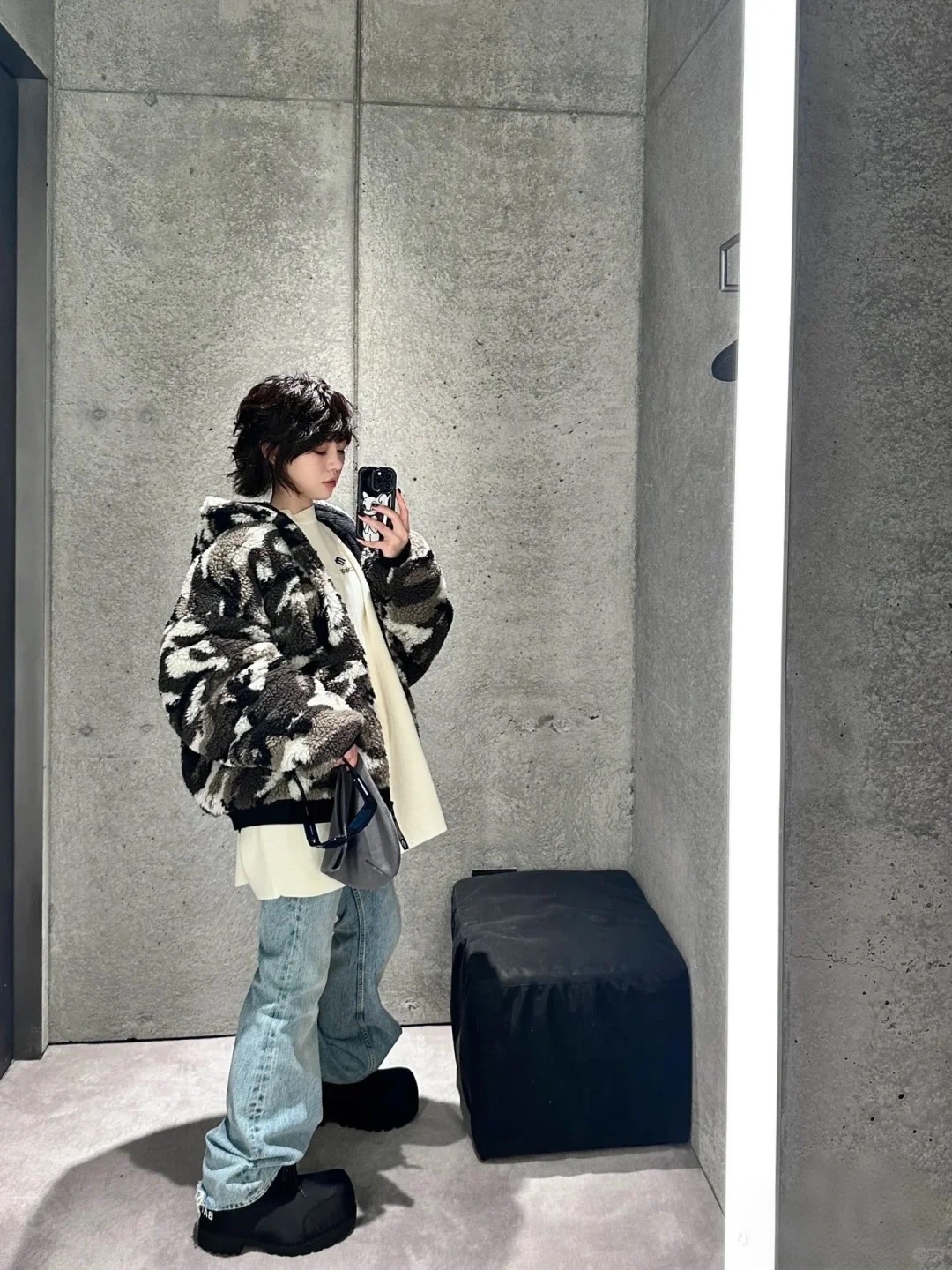 Balenciaga zip-up hoodie (809469TPQ11）