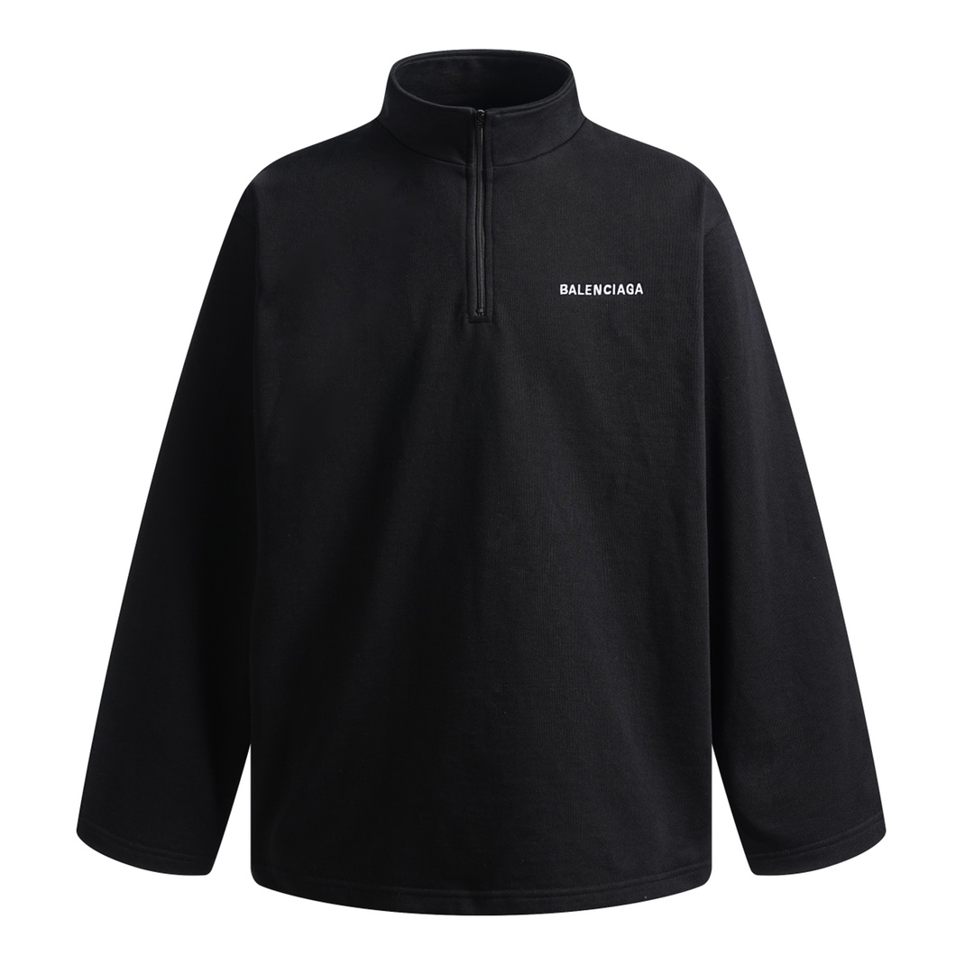 BALENCIAGA High neck zip sweater(818540 TRVJ31070）