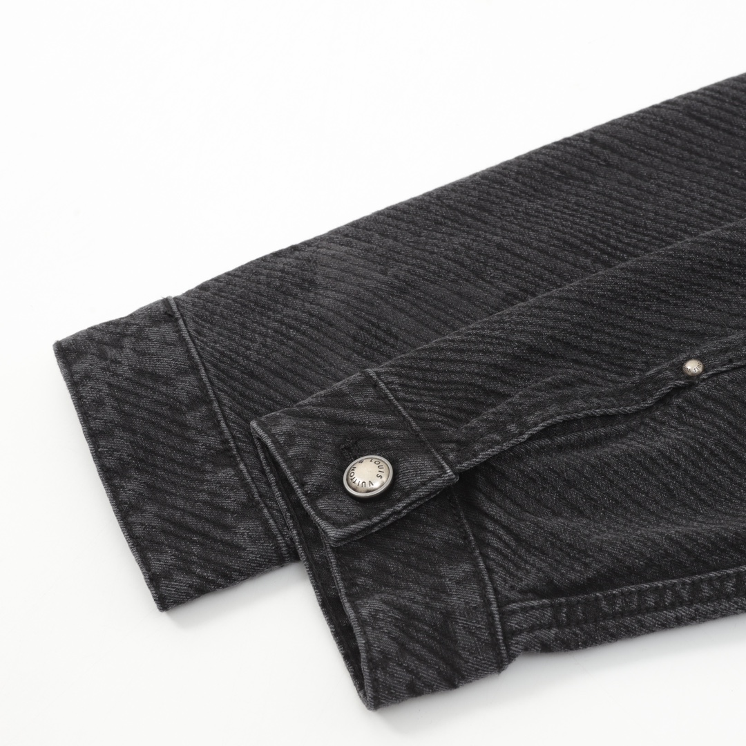 Louis Vuitton Monogram denim blouson（1AFYCG）
