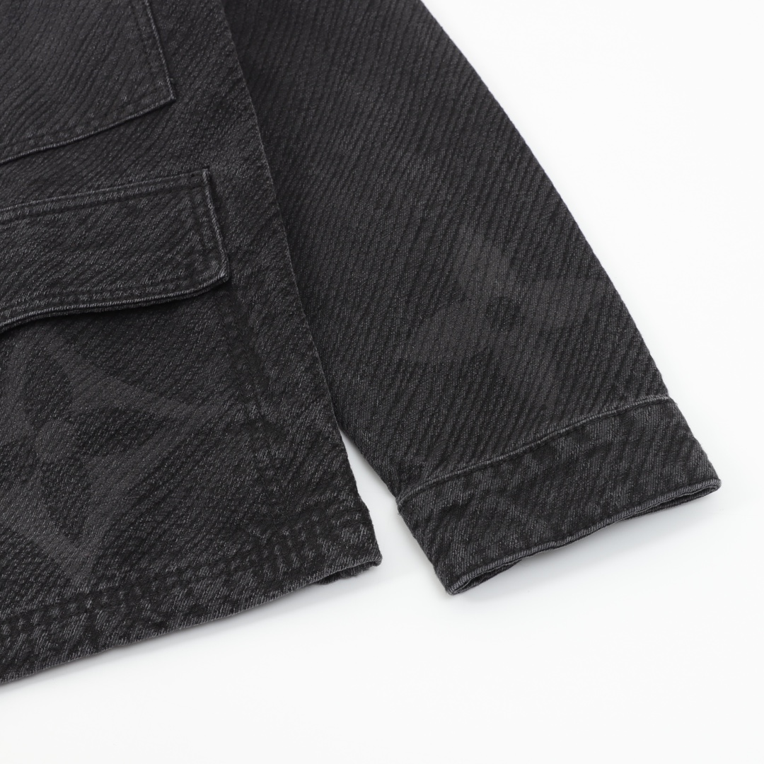Louis Vuitton Monogram denim blouson（1AFYCG）