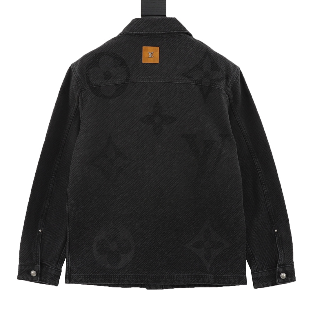 Louis Vuitton Monogram denim blouson（1AFYCG）