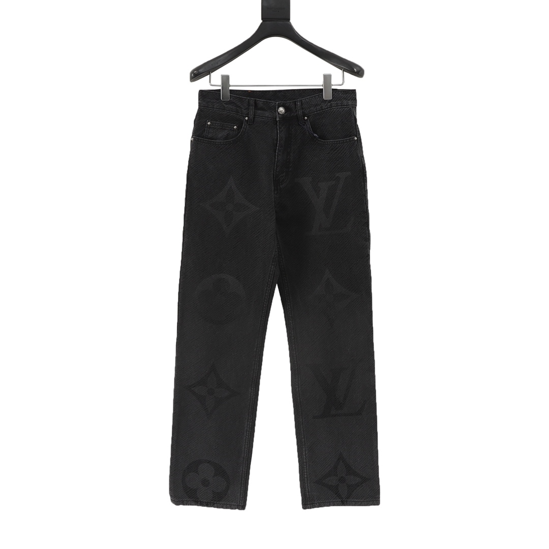 Louis Vuitton  Monogram denim pants（1AFY50）