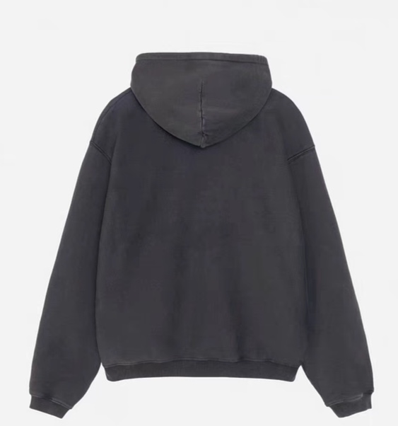 STUSSY ZIP HOODIE FADED GRAPHIC（118553）