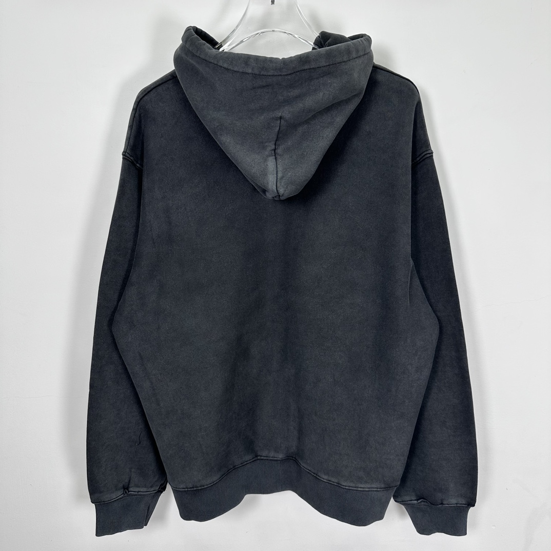 STUSSY ZIP HOODIE FADED GRAPHIC（118553）