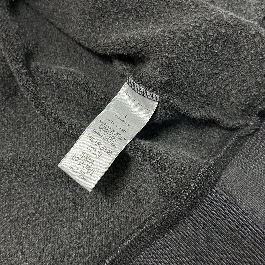 STUSSY ZIP HOODIE FADED GRAPHIC（118553）