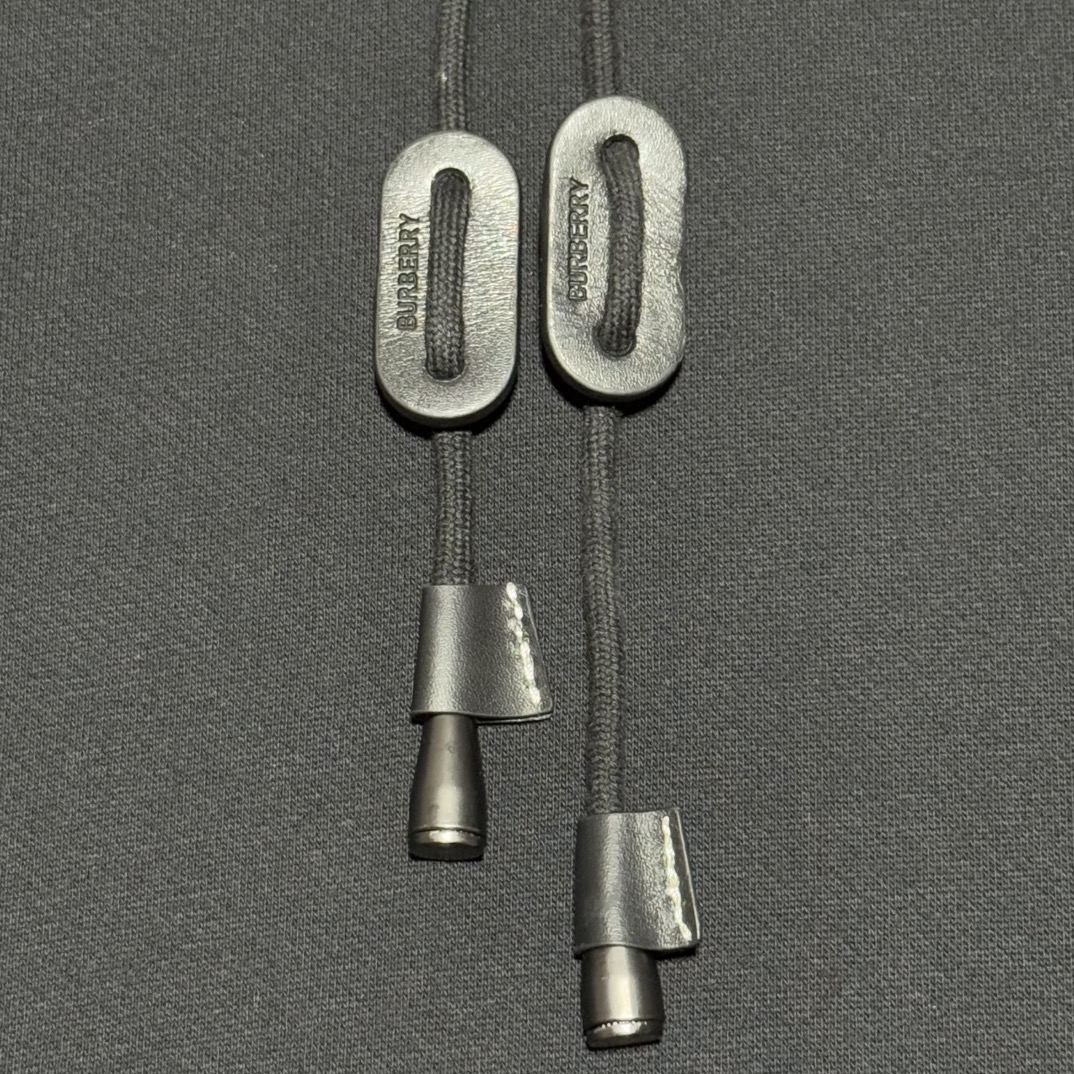 Burberry check-detail hoodie（8045004）