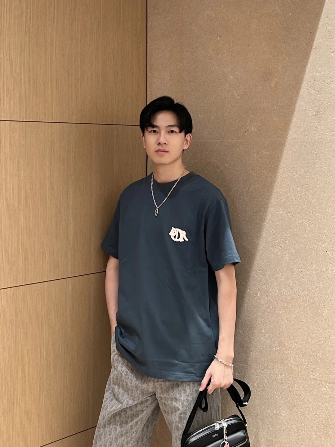 Dior Charm T-shirt (relaxed fit) Cotton jersey
