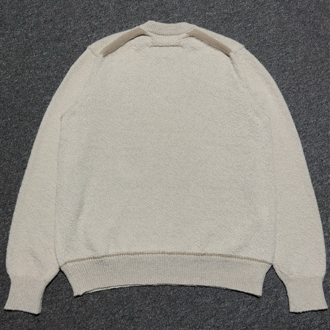 Zegna Light grey melange Oasi Cashmere crewneck（38PGTU77）