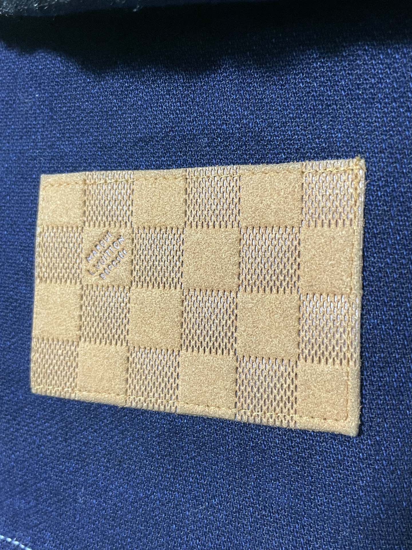 Louis Vuitton Winter Workwear Denim Jacket（1AGIO5）