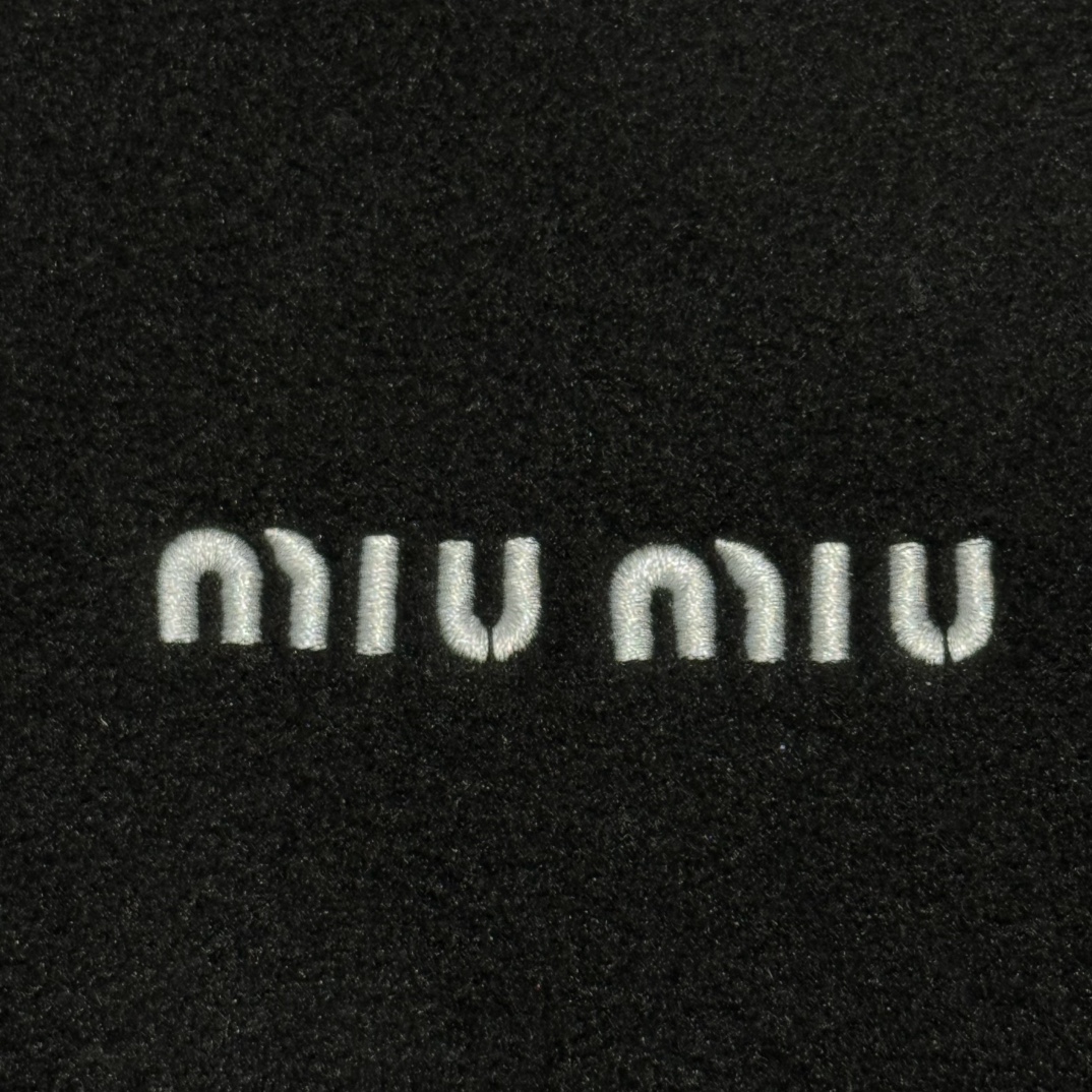 Miu Miu Logo sweat jacket（MJL043-15V3-F0002-S-OOO）