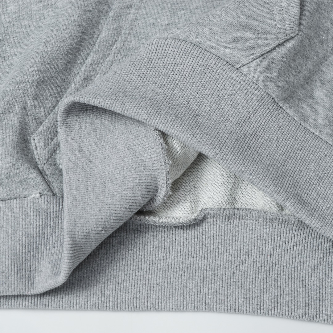 CELINE Triomphe hoodie in cotton and cashmere (2Y377450I-09ME）