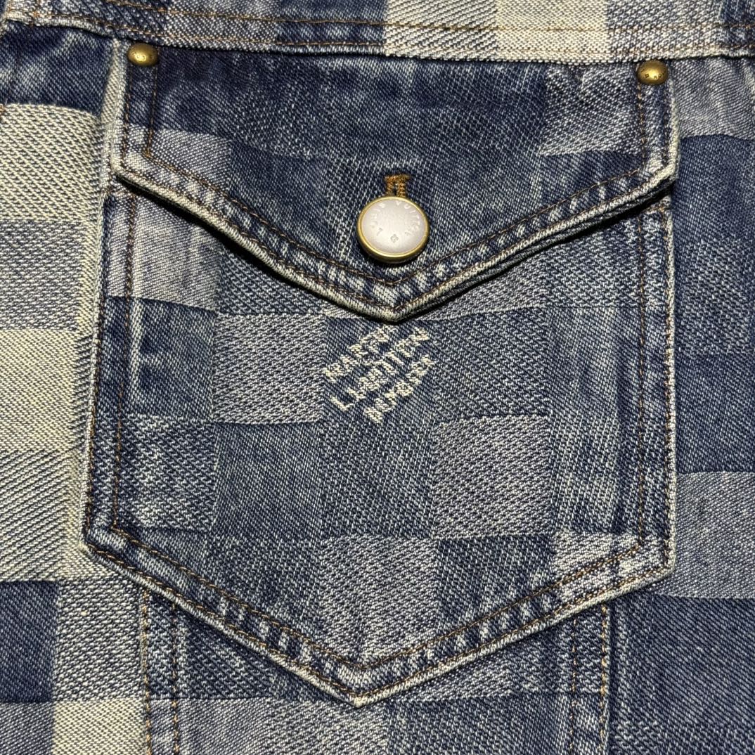 Louis Vuitton  Damier Classic Denim Jacket - Ready-to-Wear（1AFHUW）