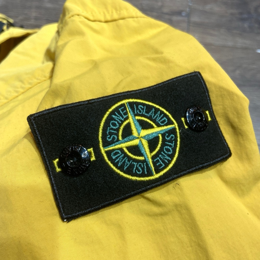 Stone Island Garment Dyed Hooded Button Overshirt（721512408-V0058）