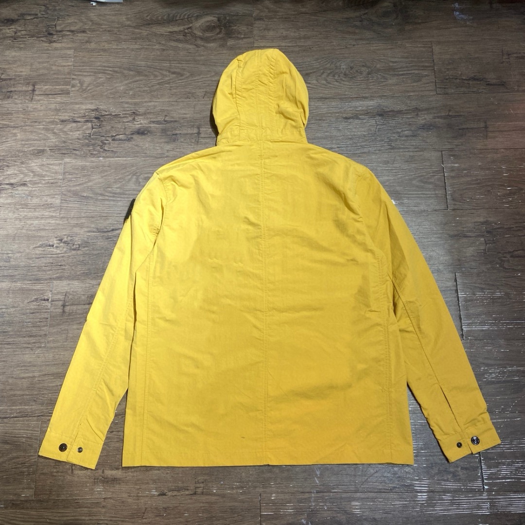 Stone Island Garment Dyed Hooded Button Overshirt（721512408-V0058）
