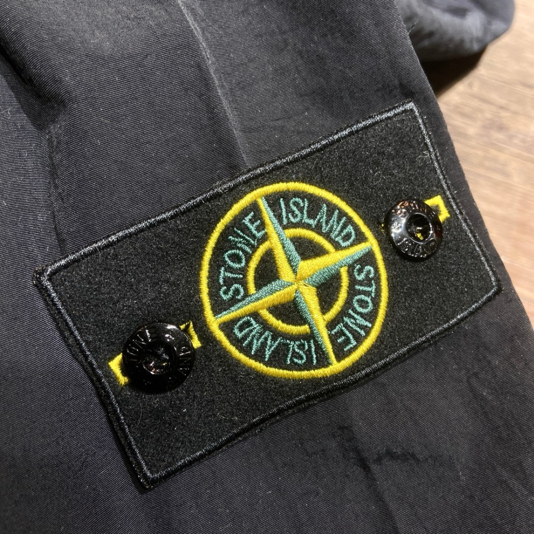 Stone Island Garment Dyed Hooded Button Overshirt（721512408-V0058）