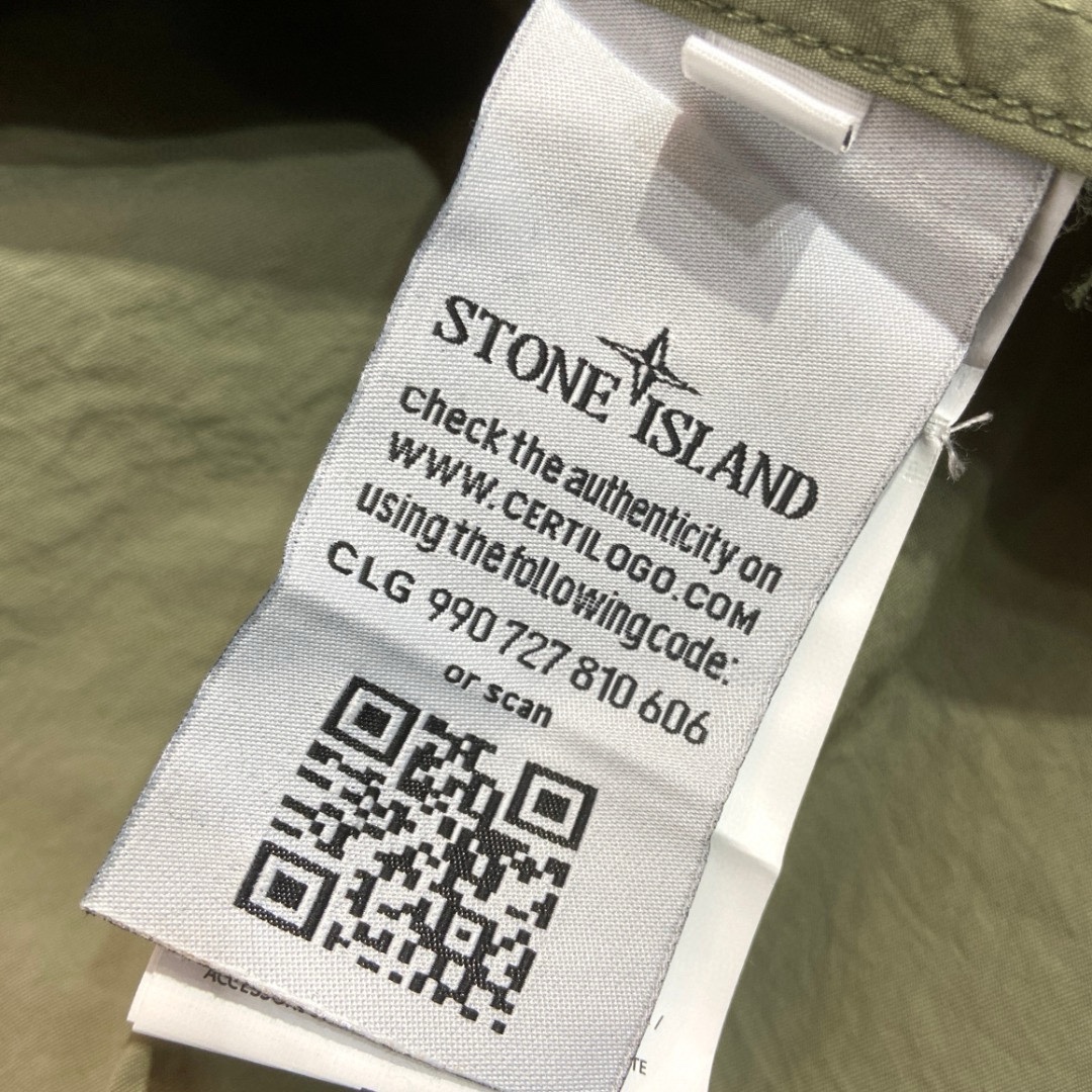 Stone Island Garment Dyed Hooded Button Overshirt（721512408-V0058）