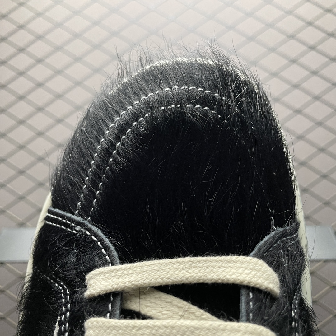 Rick Owens Suede leather sneakers(RR01D3897LHLLVS-911)