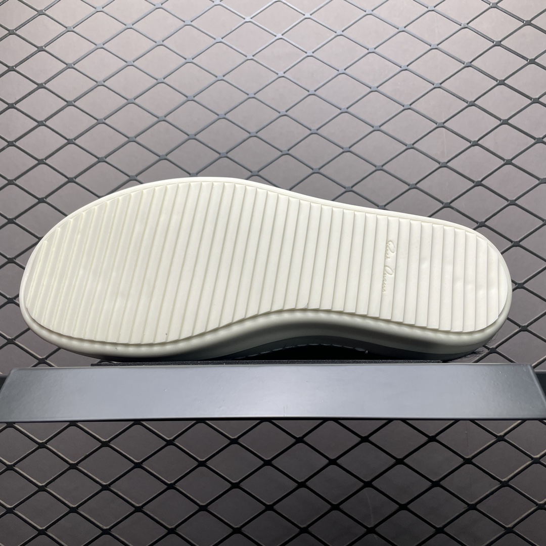 Rick Owens Suede leather sneakers(RR01D3897LHLLVS-911)