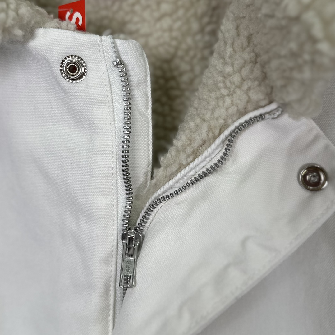 Supreme Faux Shearling Lined Bomber Jacket（SUP-FW24-110）