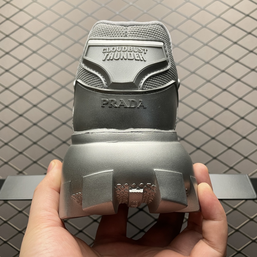 Prada Cloudbust Thunder Technical Fabric Silver（2EG293_3KZU_F0118）