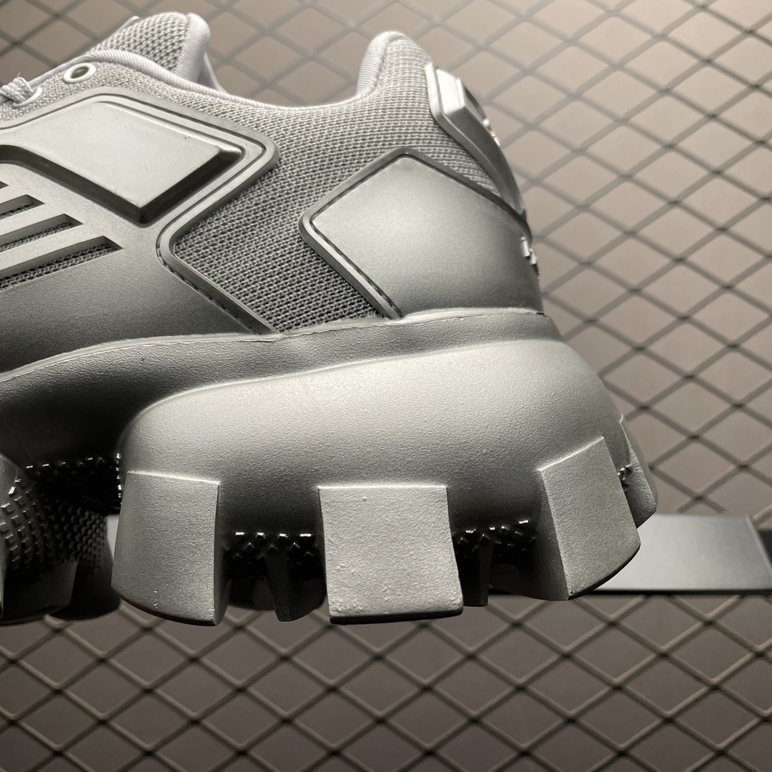 Prada Cloudbust Thunder Technical Fabric Silver（2EG293_3KZU_F0118）